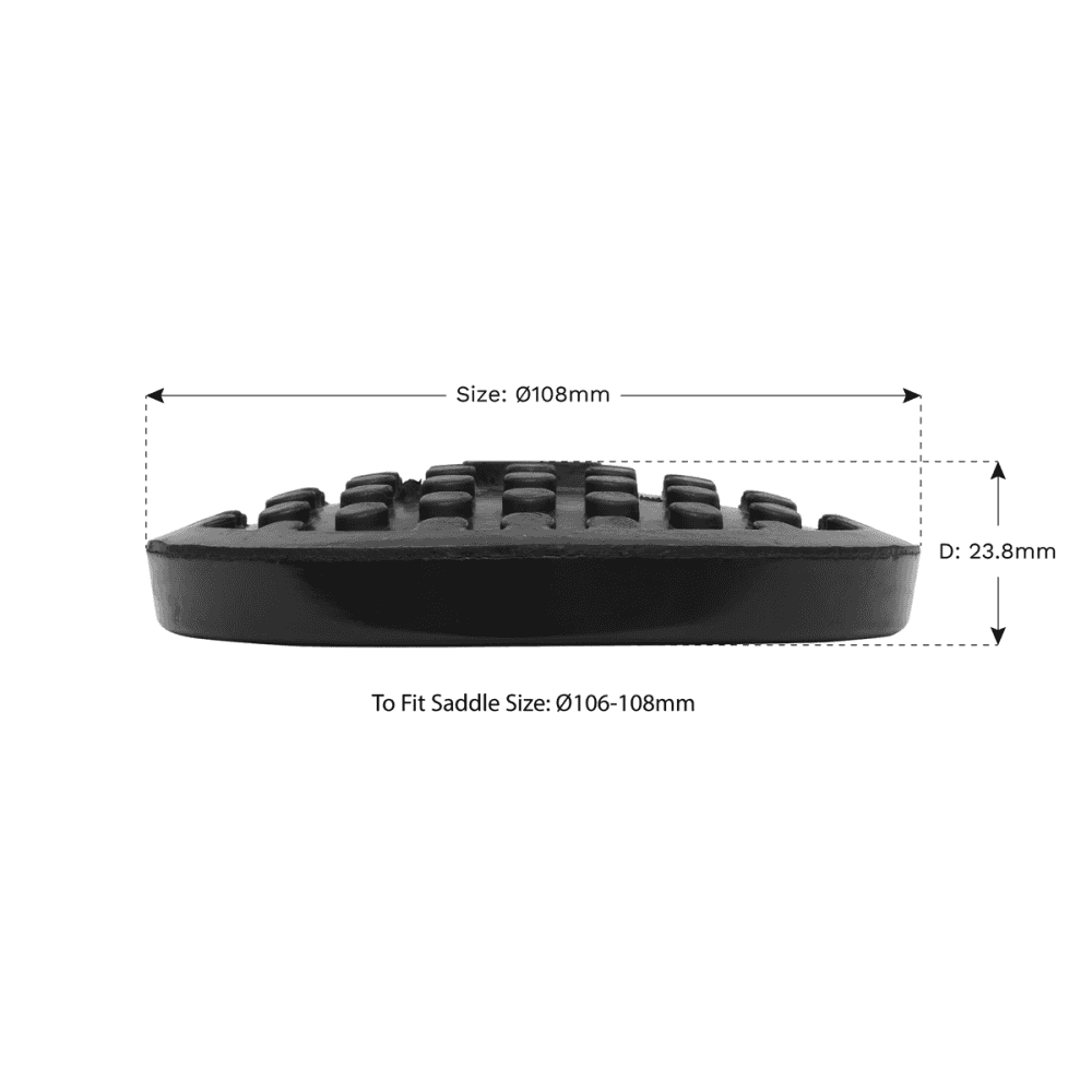 Sealey Safety Rubber Jack Pad - Type C Model No.-JP10