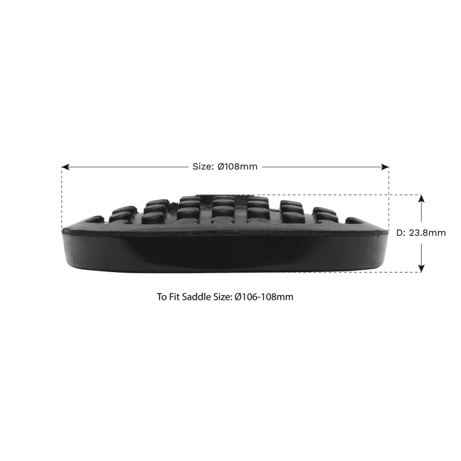 Sealey Safety Rubber Jack Pad - Type C Model No.-JP10