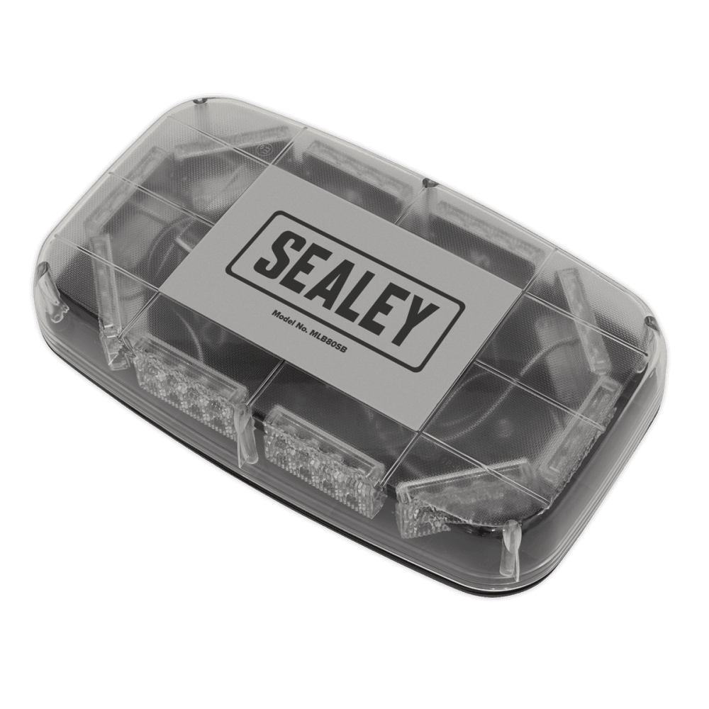 Sealey Mini Light Bar 80 LED 12/24V Single Bolt Fixing Model No.-MLB80SB