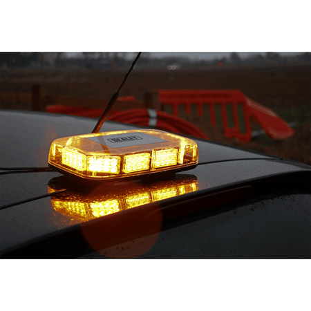 Sealey Mini Light Bar 80 LED 12/24V Magnetic Base Model No.-MLB80MB