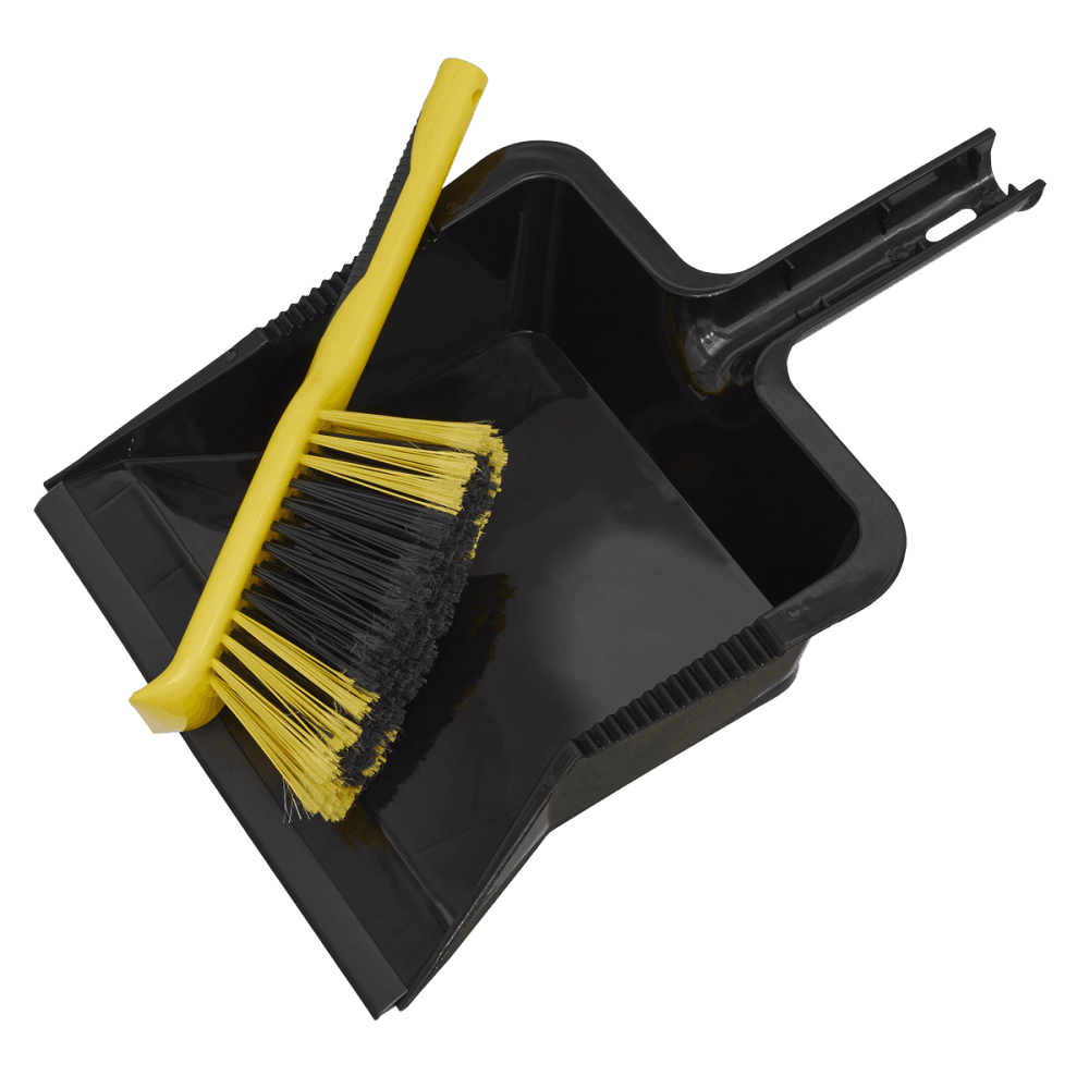 Sealey Bulldozer Yard Dustpan & Brush Set Model No.-BM04HX