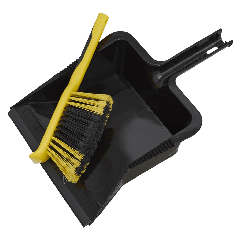 Sealey Bulldozer Yard Dustpan & Brush Set Model No.-BM04HX