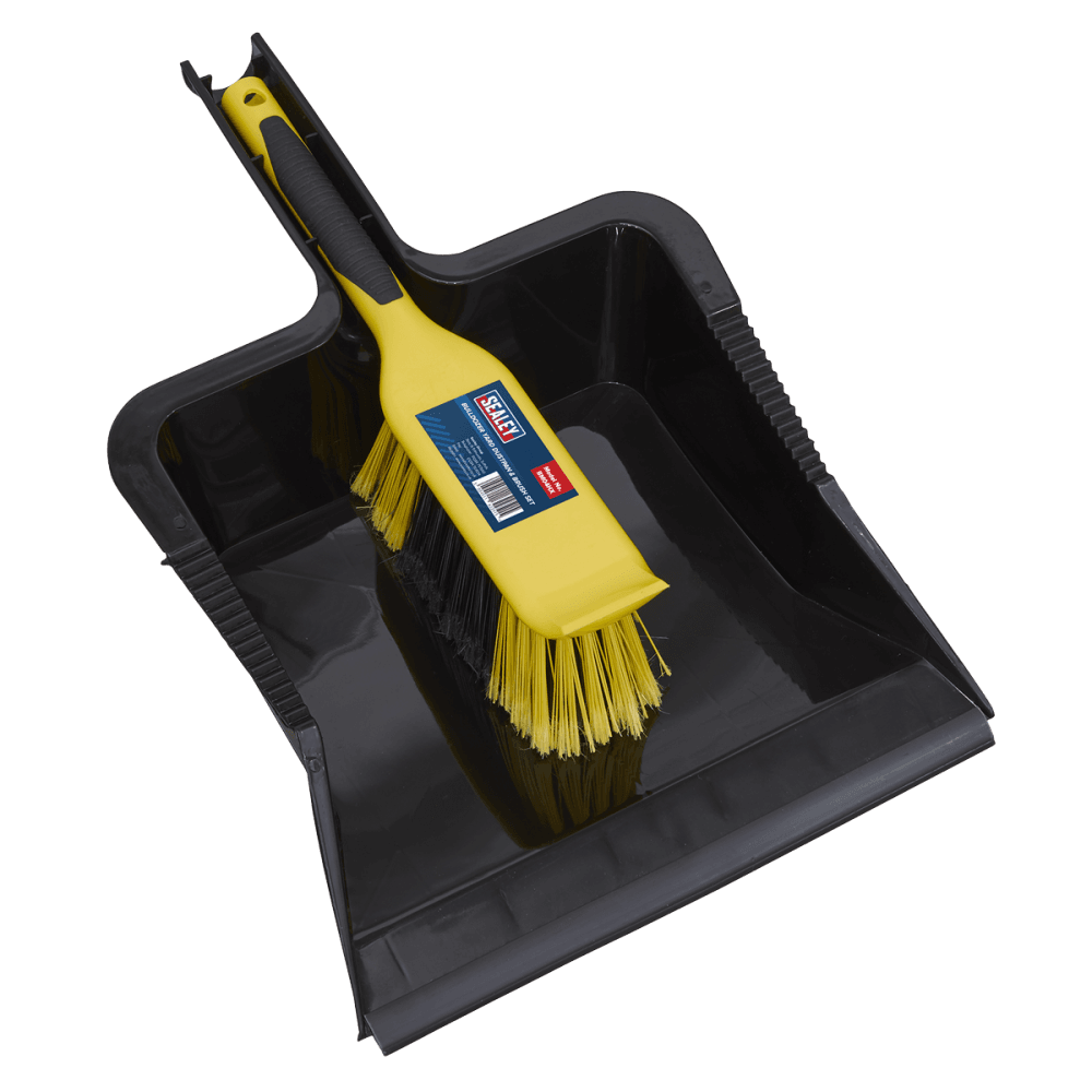 Sealey Bulldozer Yard Dustpan & Brush Set Model No.-BM04HX