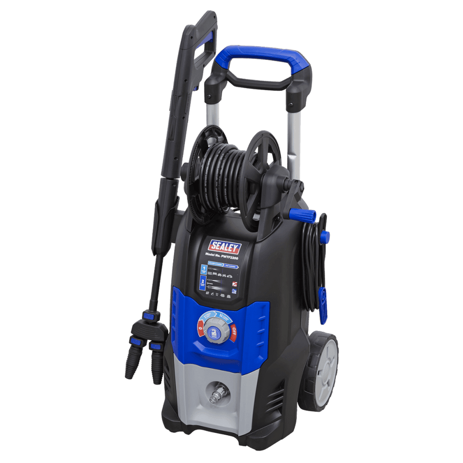 Sealey Pressure Washer 150bar 810ltr/hr Twin Flow 230V Model No.-PWTF2200