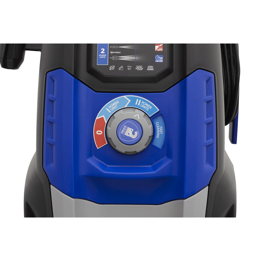 Sealey Pressure Washer 150bar 810ltr/hr Twin Flow 230V Model No.-PWTF2200