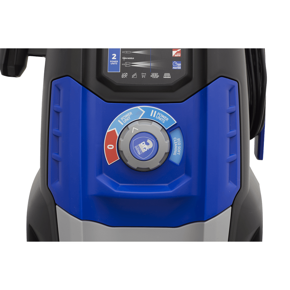 Sealey Pressure Washer 150bar 810ltr/hr Twin Flow 230V Model No.-PWTF2200