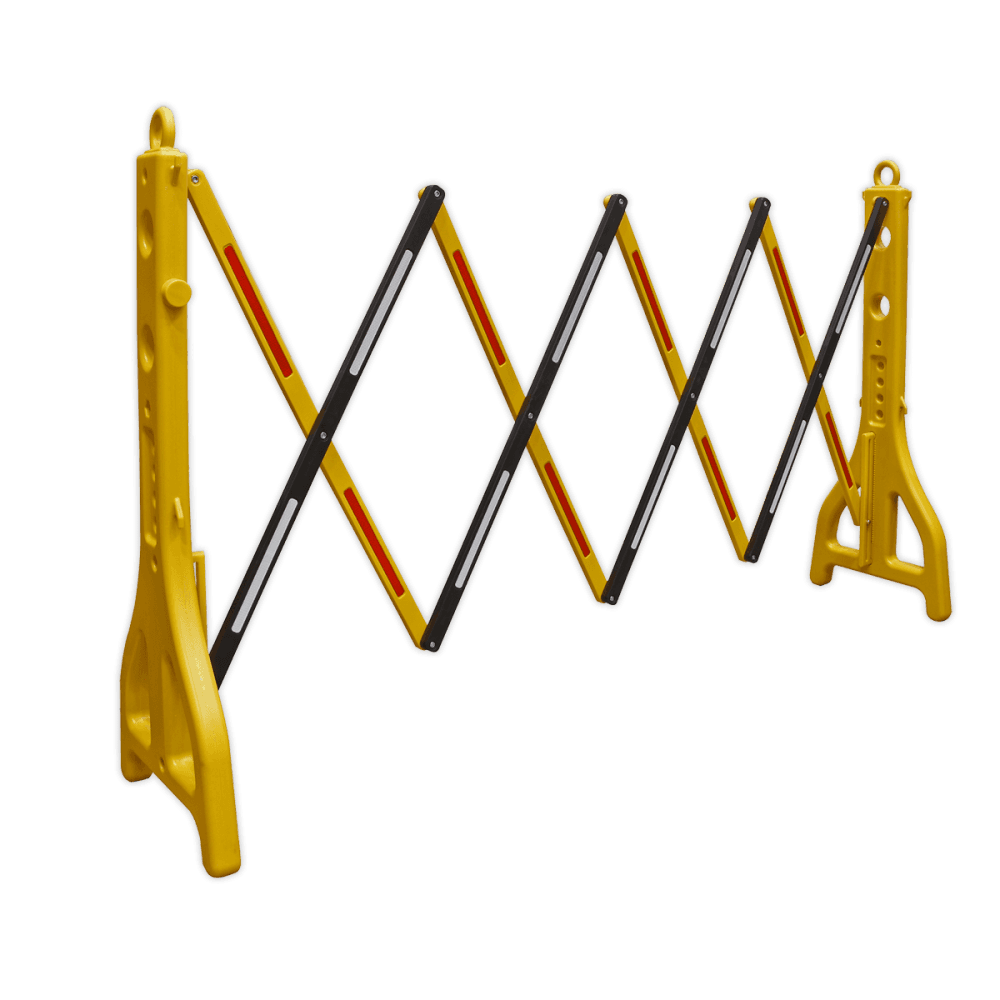 Sealey Plastic Folding Barrier 2500mm Model No.-PFB2500