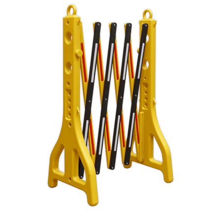 Sealey Plastic Folding Barrier 2500mm Model No.-PFB2500