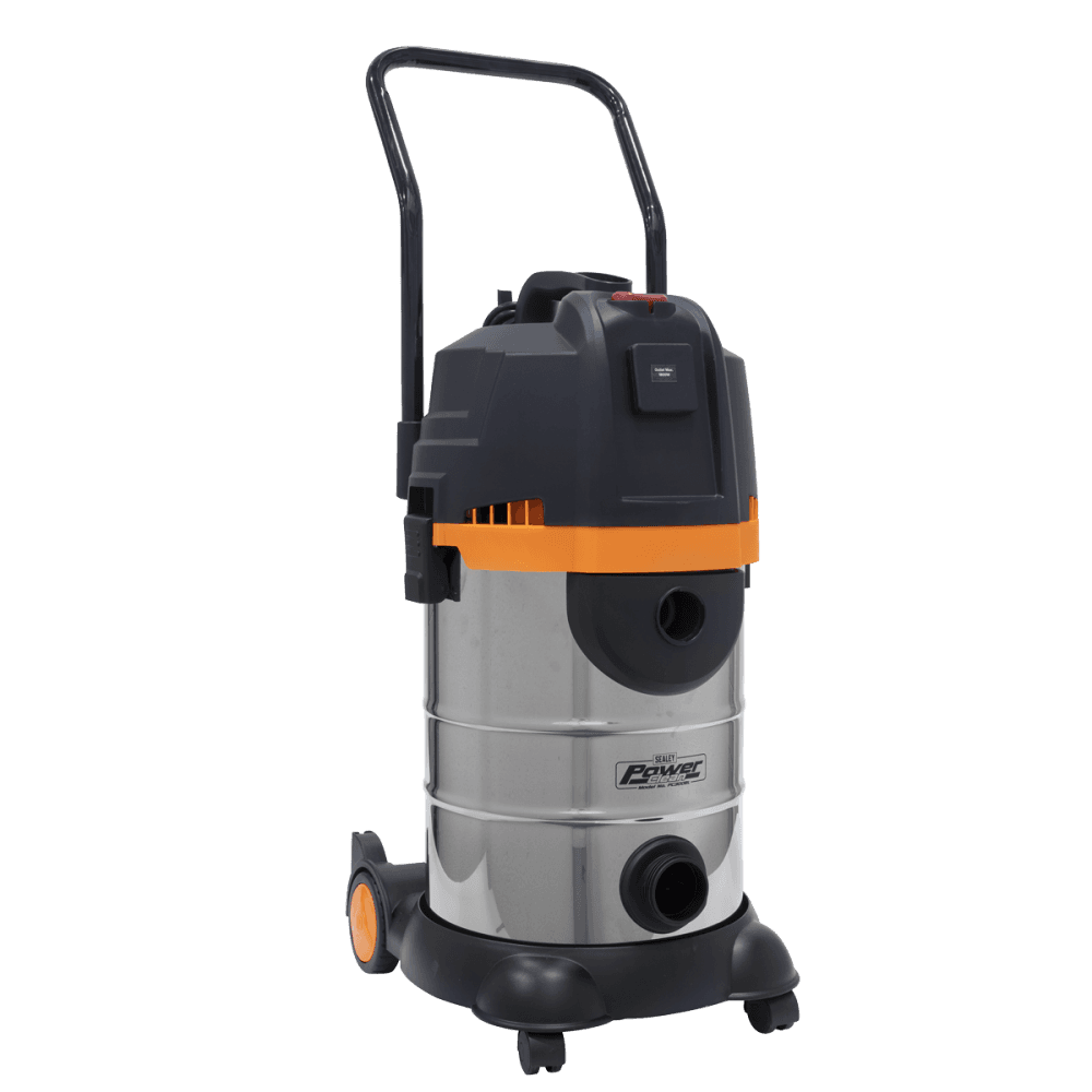 Sealey Vacuum Cleaner Cyclone Wet & Dry 30ltr Double Stage 1200W/230V Model No.-PC300BL