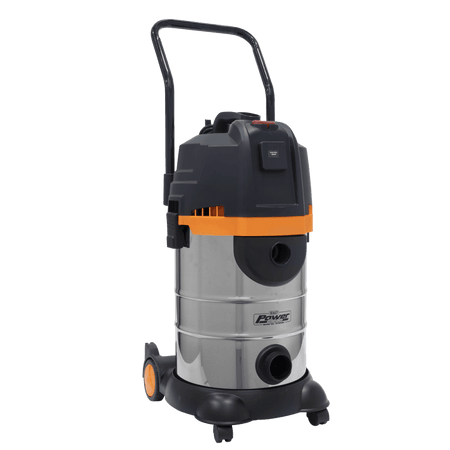 Sealey Vacuum Cleaner Cyclone Wet & Dry 30ltr Double Stage 1200W/230V Model No.-PC300BL