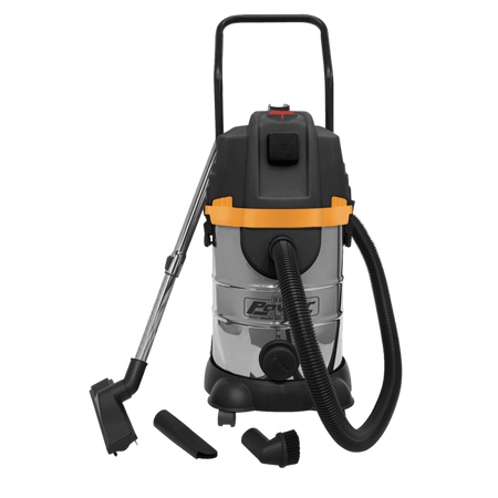 Sealey Vacuum Cleaner Cyclone Wet & Dry 30ltr Double Stage 1200W/230V Model No.-PC300BL