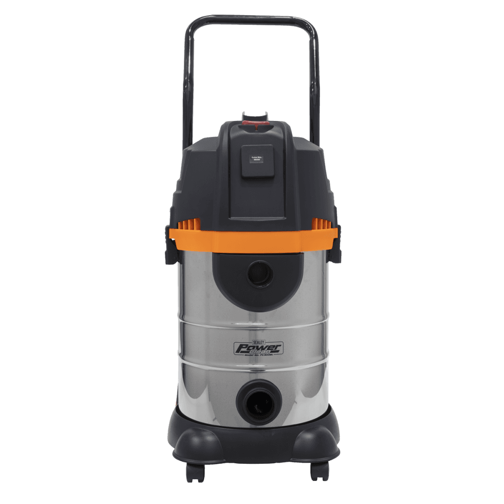 Sealey Vacuum Cleaner Cyclone Wet & Dry 30ltr Double Stage 1200W/230V Model No.-PC300BL