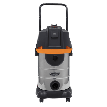 Sealey Vacuum Cleaner Cyclone Wet & Dry 30ltr Double Stage 1200W/230V Model No.-PC300BL