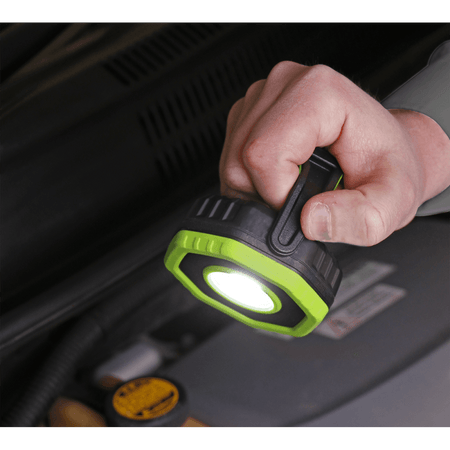 Sealey Rechargeable 360° Pocket Floodlight with Magnet 7W COB LED - Green Model No.-LED700P