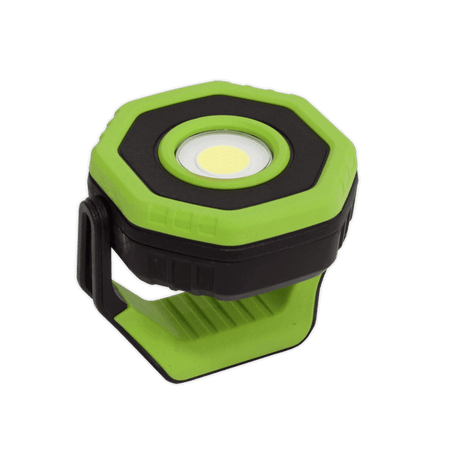 Sealey Rechargeable 360° Pocket Floodlight with Magnet 7W COB LED - Green Model No.-LED700P