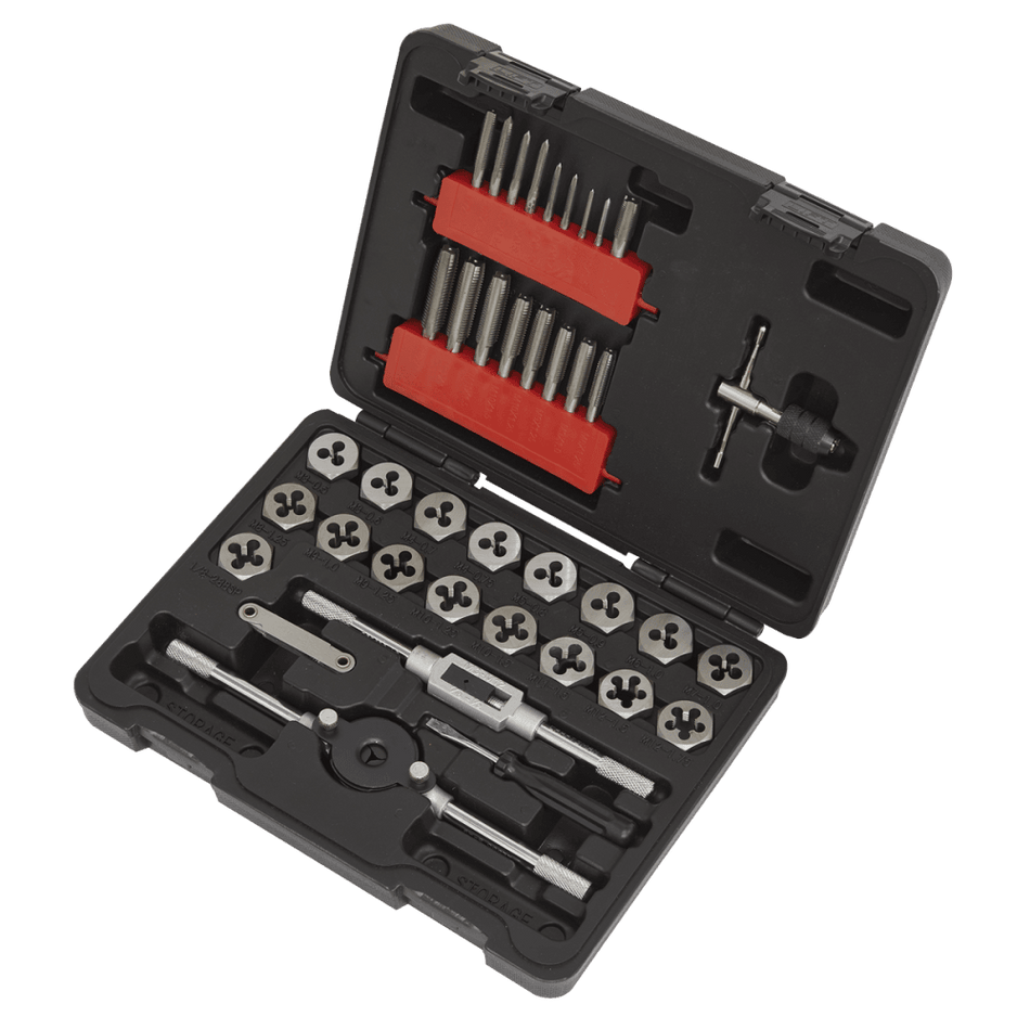 Sealey Tap & Hex Die Set 39pc Model No.-AK3039HM