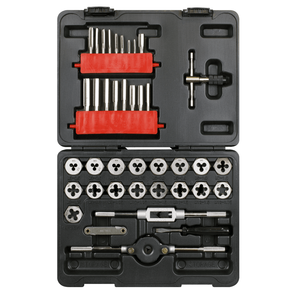 Sealey Metric Tap & Hex Die Set 39pc Model No.-AK3039HM