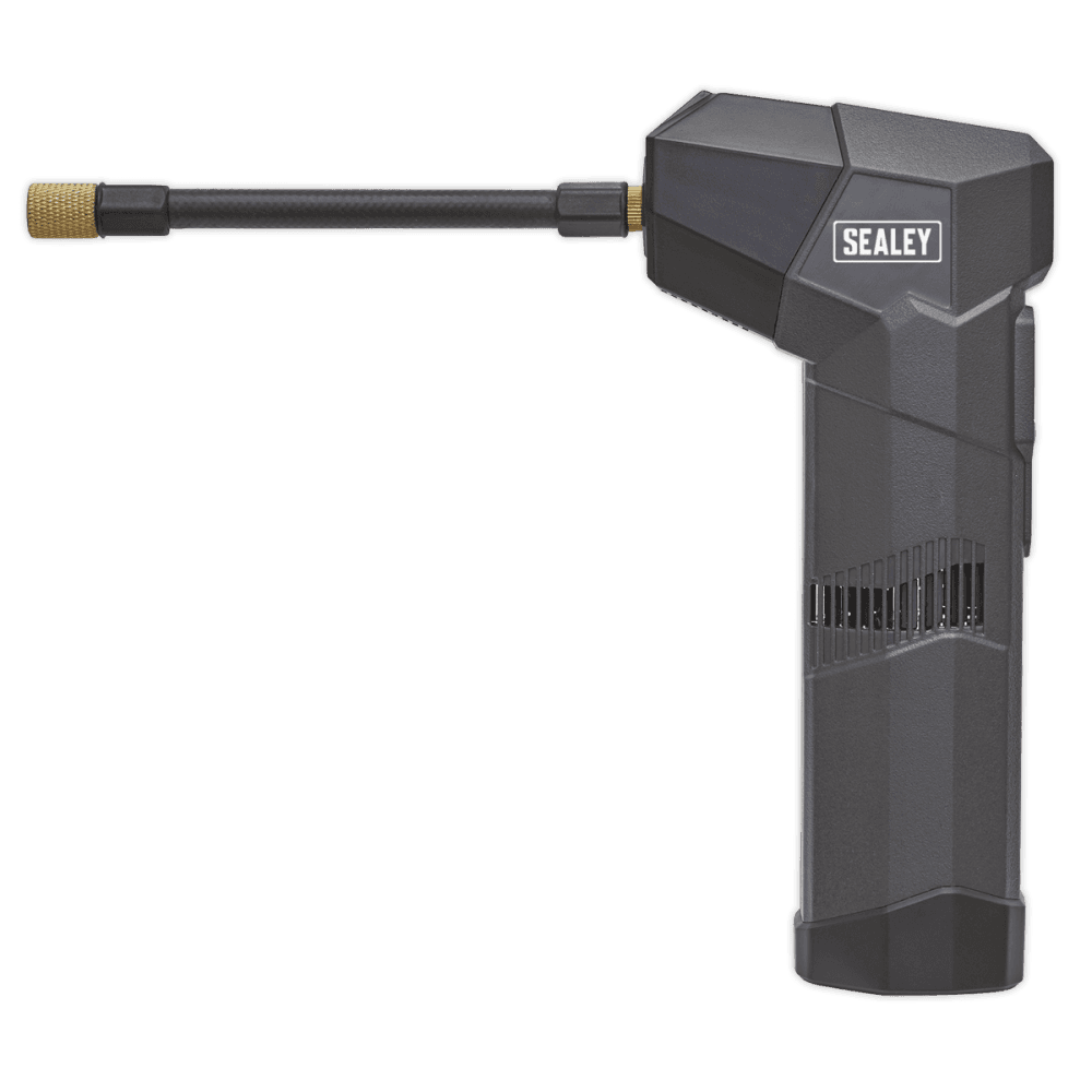 Sealey Compact Rechargeable Tyre Inflator & Powerbank with Work Light Model No.-CTI120