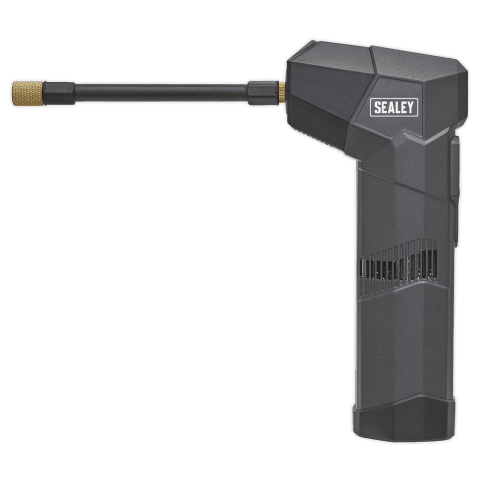 Sealey Compact Rechargeable Tyre Inflator & Powerbank with Work Light Model No.-CTI120