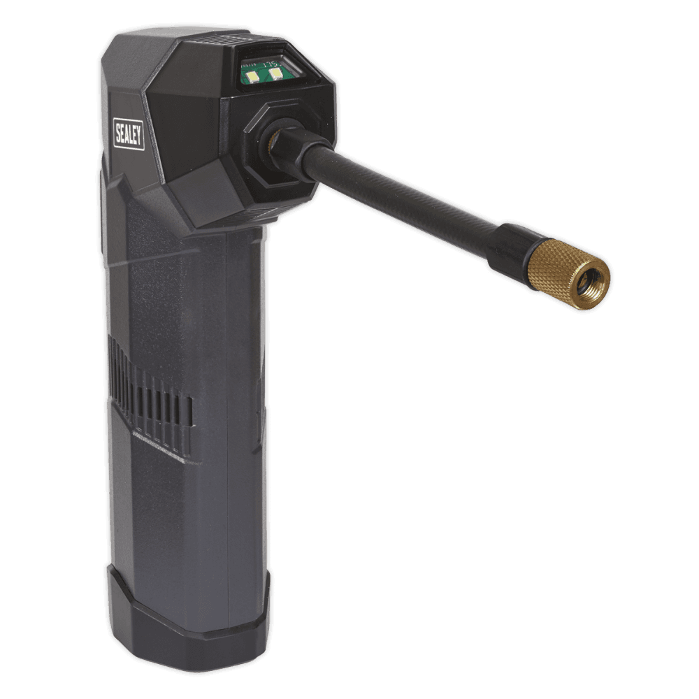 Sealey Compact Rechargeable Tyre Inflator & Powerbank with Work Light Model No.-CTI120