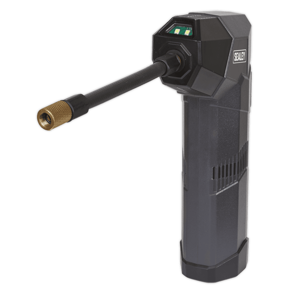 Sealey Compact Rechargeable Tyre Inflator & Powerbank with Work Light Model No.-CTI120