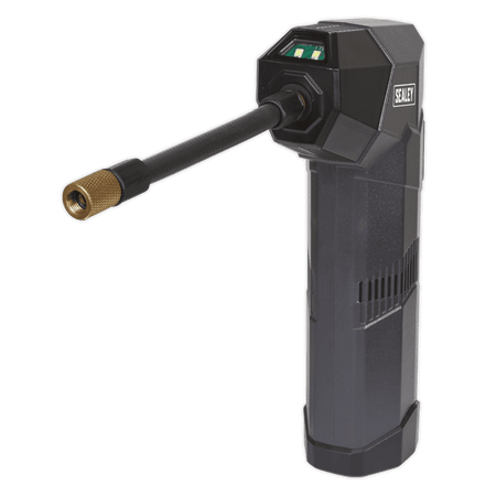 Sealey Compact Rechargeable Tyre Inflator & Powerbank with Work Light Model No.-CTI120
