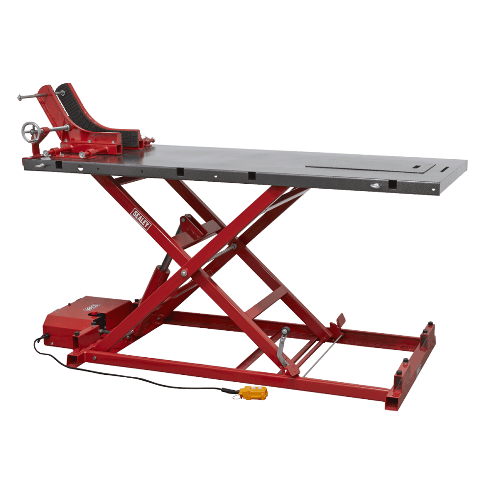 Sealey Motorcycle Lift 680kg Capacity Heavy-Duty Electro/Hydraulic Model No.-MC680E
