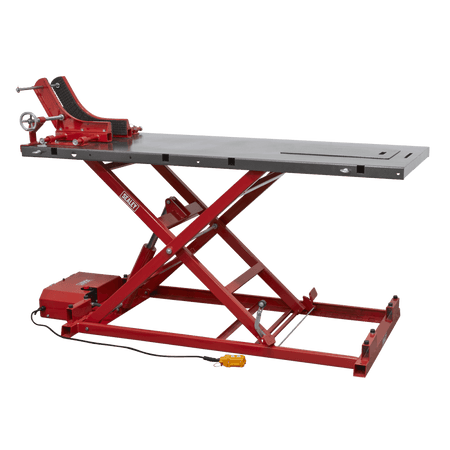 Sealey Motorcycle Lift 680kg Capacity Heavy-Duty Electro/Hydraulic Model No.-MC680E