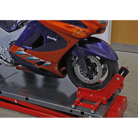 Sealey Motorcycle Lift 680kg Capacity Heavy-Duty Electro/Hydraulic Model No.-MC680E