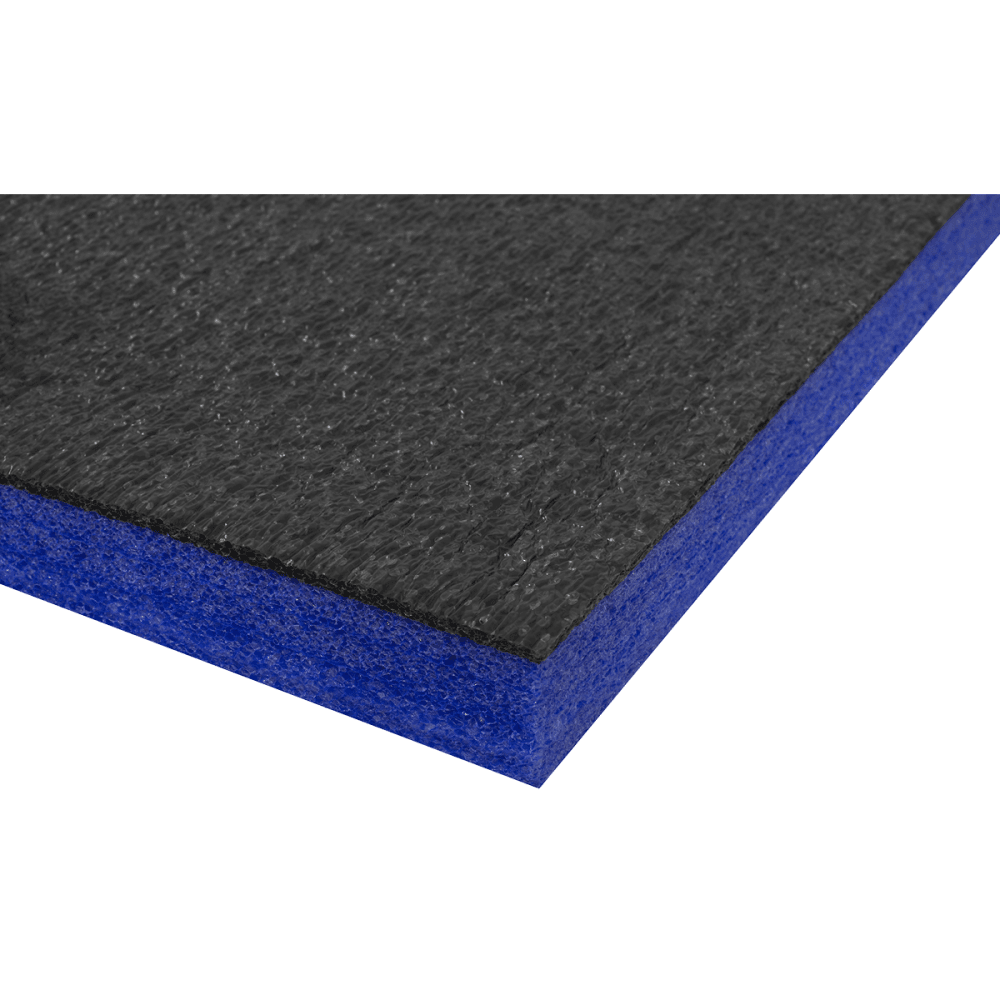 Sealey Easy Peel Shadow Foam Blue/Black 1200 x 550 x 30mm Model No.-SF30B