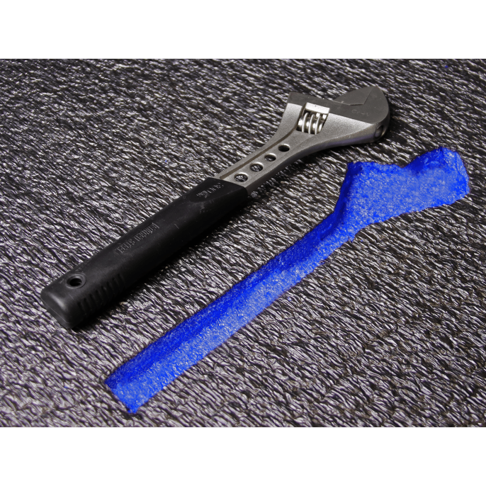Sealey Easy Peel Shadow Foam Blue/Black 1200 x 550 x 30mm Model No.-SF30B