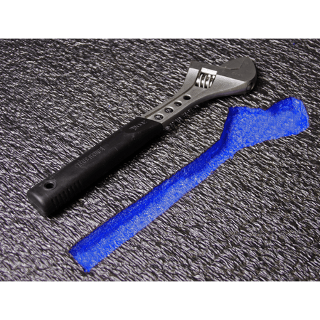 Sealey Easy Peel Shadow Foam Blue/Black 1200 x 550 x 50mm Model No.-SF50B