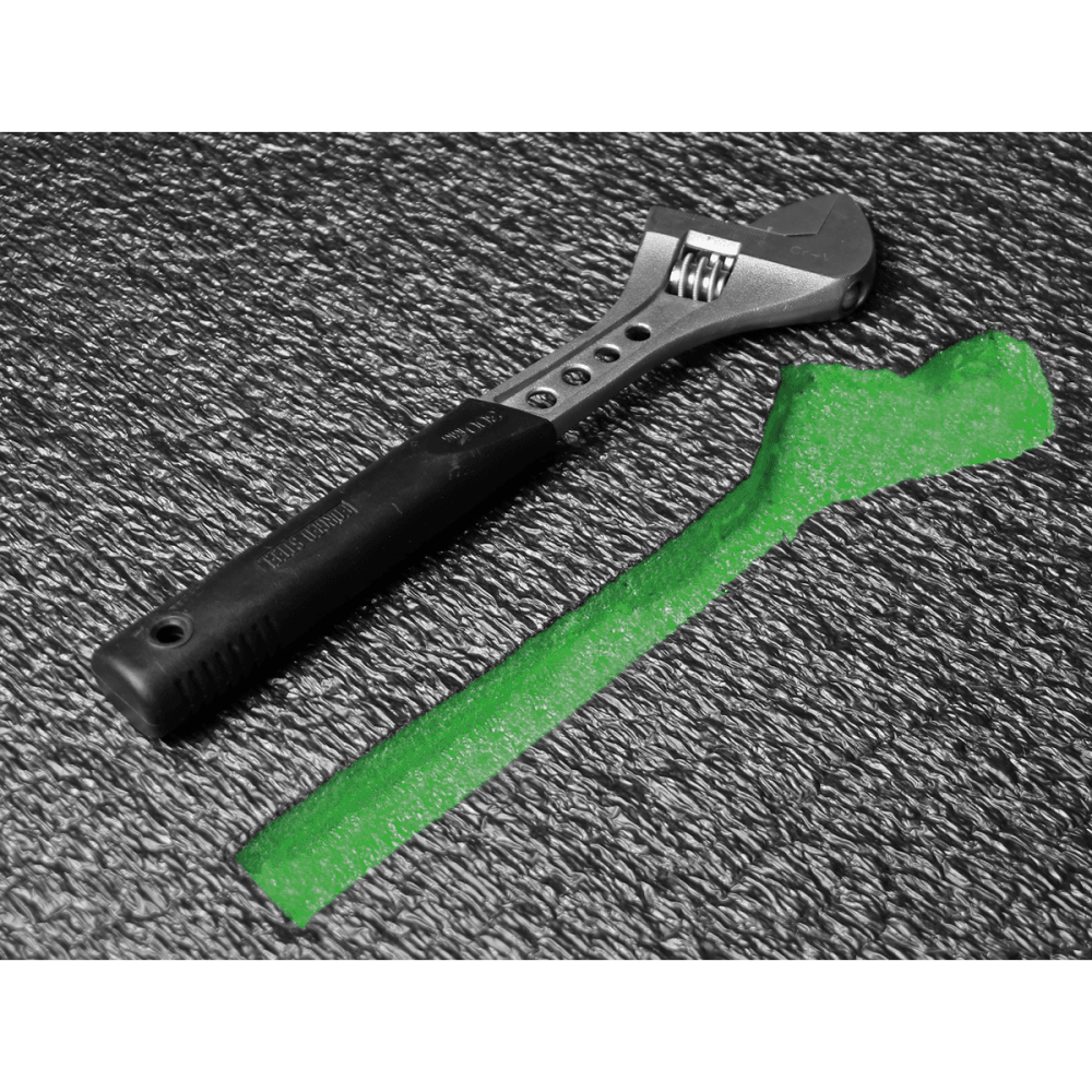 Sealey Easy Peel Shadow Foam Green/Black 1200 x 550 x 50mm Model No.-SF50G