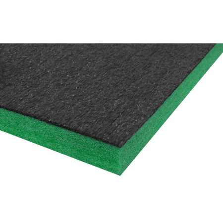Sealey Easy Peel Shadow Foam Green/Black 1200 x 550 x 30mm Model No.-SF30G