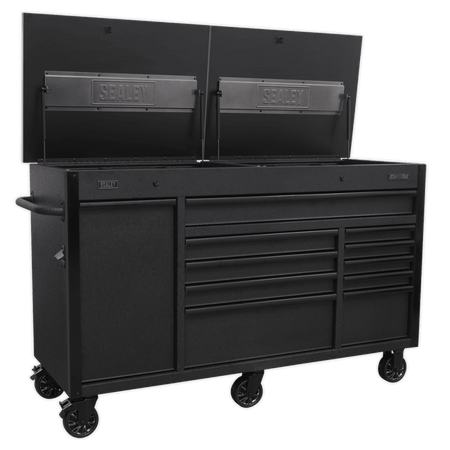 Sealey Superline PRO® Mobile Tool Cabinet with Power Tool Charging Drawer 1600mm Model No.-AP6310BE