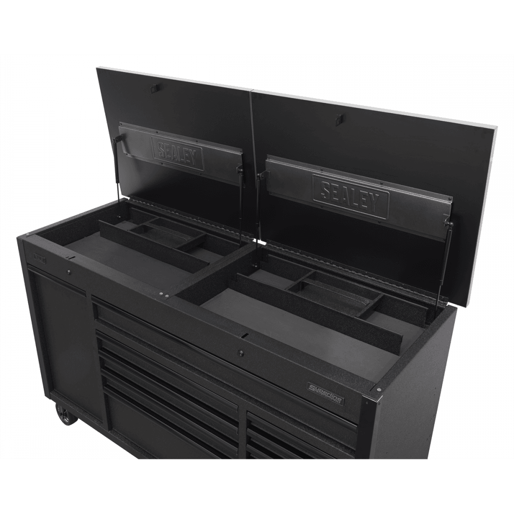 Sealey Superline PRO® Mobile Tool Cabinet with Power Tool Charging Drawer 1600mm Model No.-AP6310BE