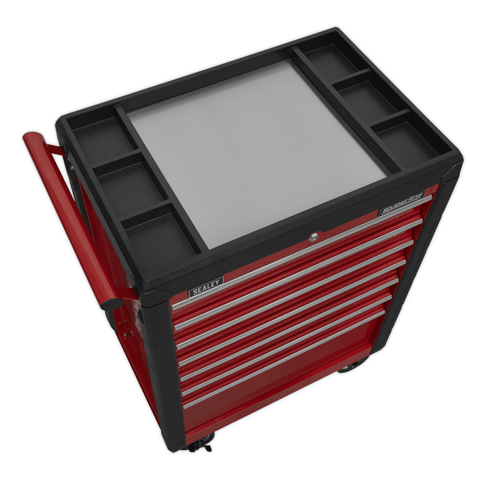Sealey Superline PRO® Rollcab 7 Drawer - Red Model No.-AP3407