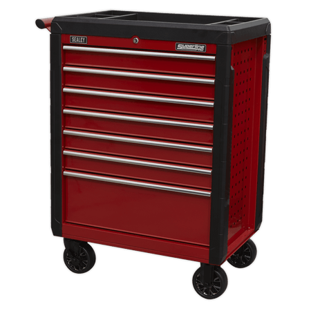 Sealey Superline PRO® Rollcab 7 Drawer - Red Model No.-AP3407