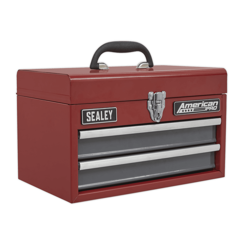 Sealey Toolbox 2 Drawer with Ball Bearing Slides Model No.-AP2602BB