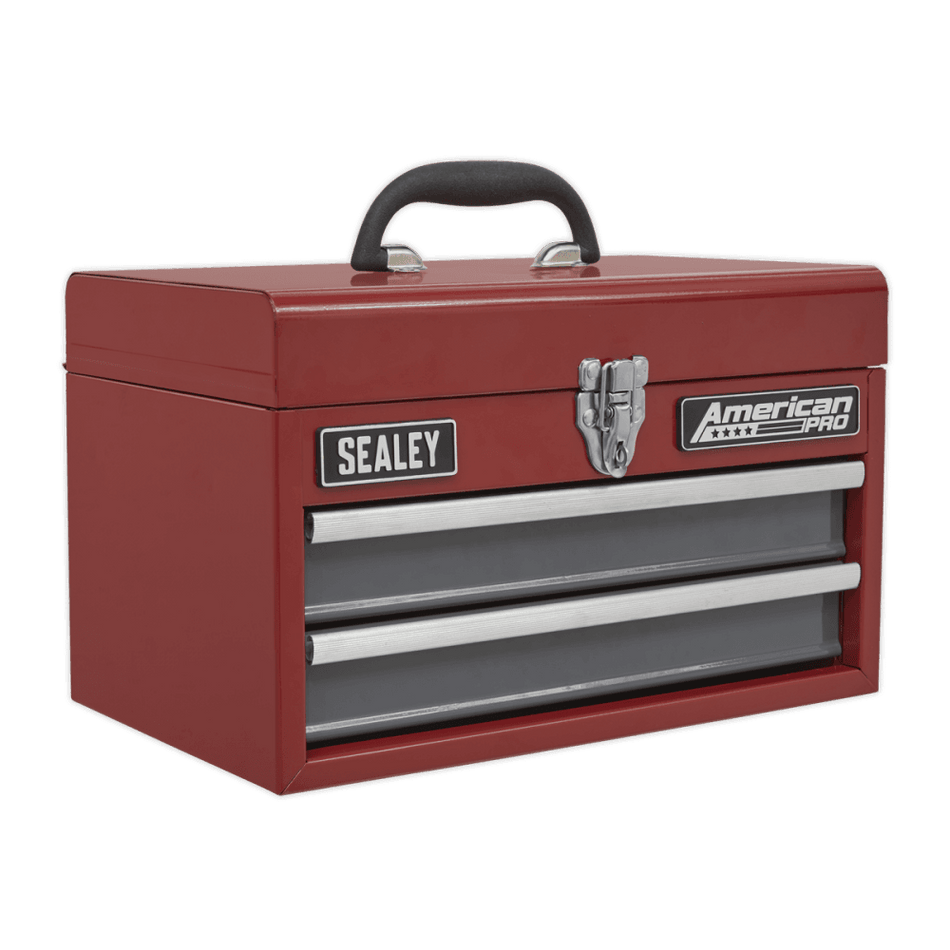 Sealey Toolbox 2 Drawer with Ball Bearing Slides Model No.-AP2602BB
