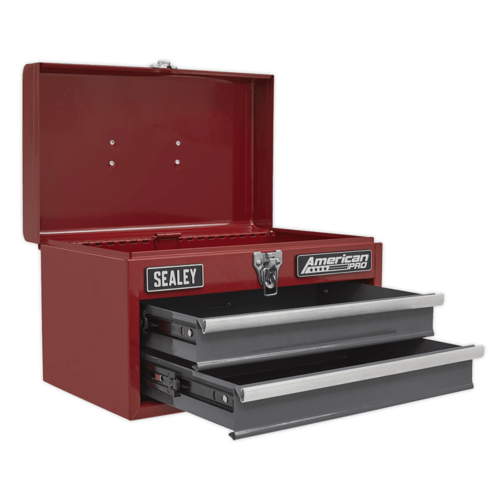 Sealey Toolbox 2 Drawer with Ball Bearing Slides Model No.-AP2602BB
