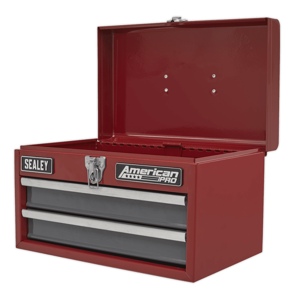 Sealey Toolbox 2 Drawer with Ball Bearing Slides Model No.-AP2602BB