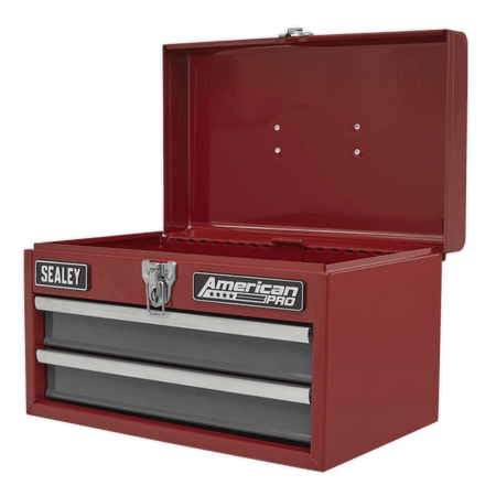 Sealey Toolbox 2 Drawer with Ball Bearing Slides Model No.-AP2602BB