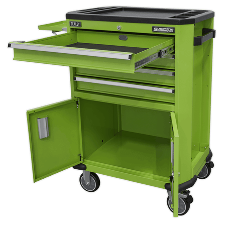 Sealey Tool Trolley with 4 Drawers & 2 Door Cupboard Model No.-AP980MTHV