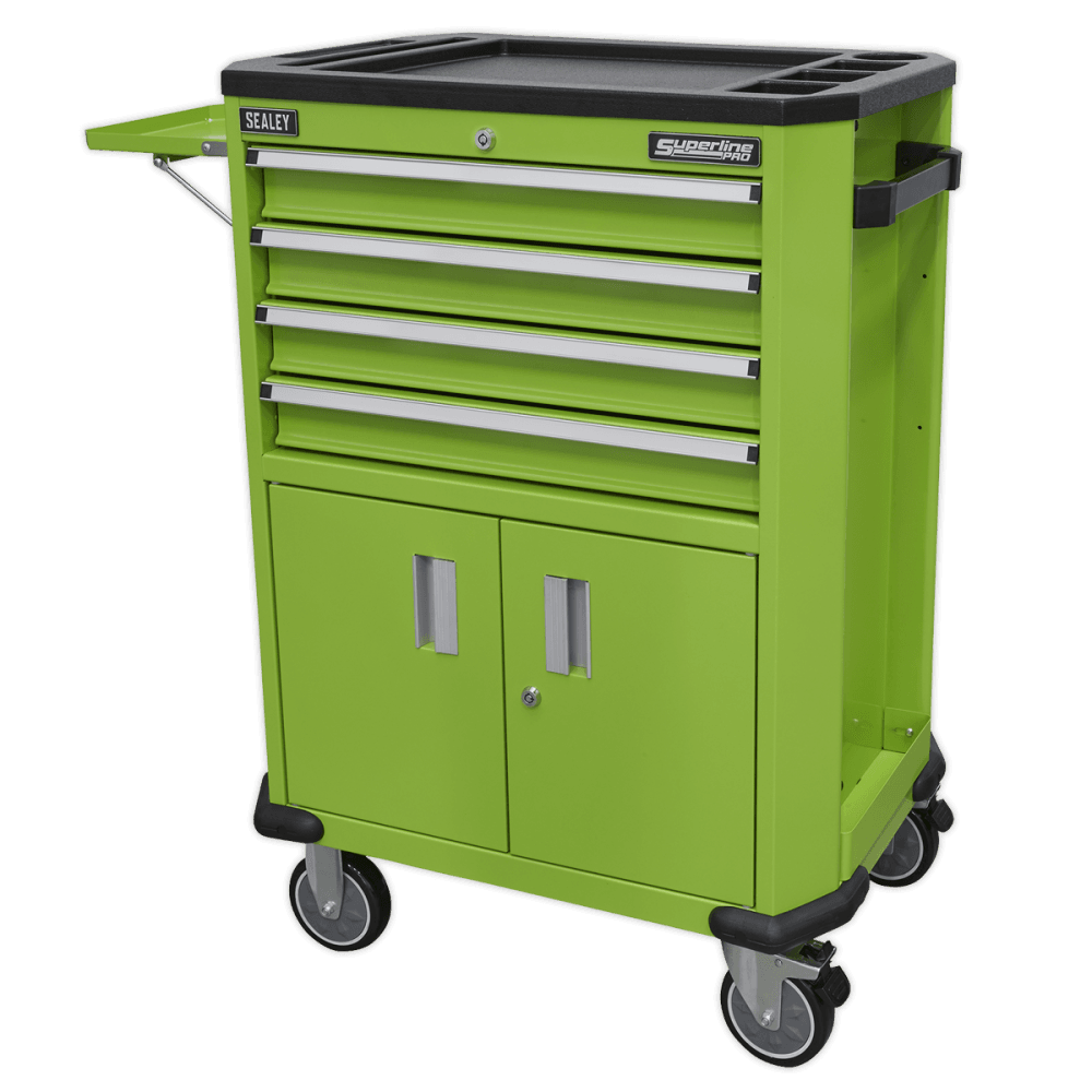 Sealey Tool Trolley with 4 Drawers & 2 Door Cupboard Model No.-AP980MTHV