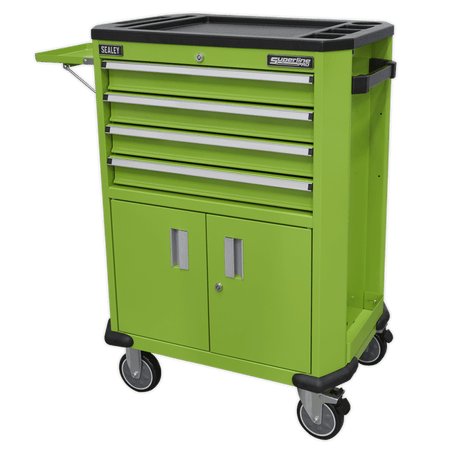 Sealey Tool Trolley with 4 Drawers & 2 Door Cupboard Model No.-AP980MTHV