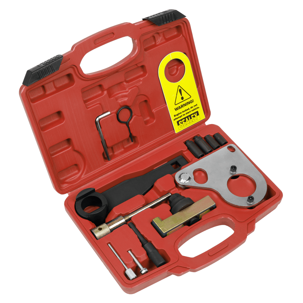 Sealey Diesel Engine Setting/Locking Kit - Renault, Mercedes, Nissan, GM 1.6D, 2.0, 2.3 dCi, CDTi - Chain Drive Model No.-VSE5086A