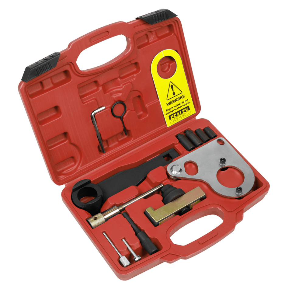 Sealey Diesel Engine Setting/Locking Kit - Renault, Mercedes, Nissan, GM 1.6D, 2.0, 2.3 dCi, CDTi - Chain Drive Model No.-VSE5086A