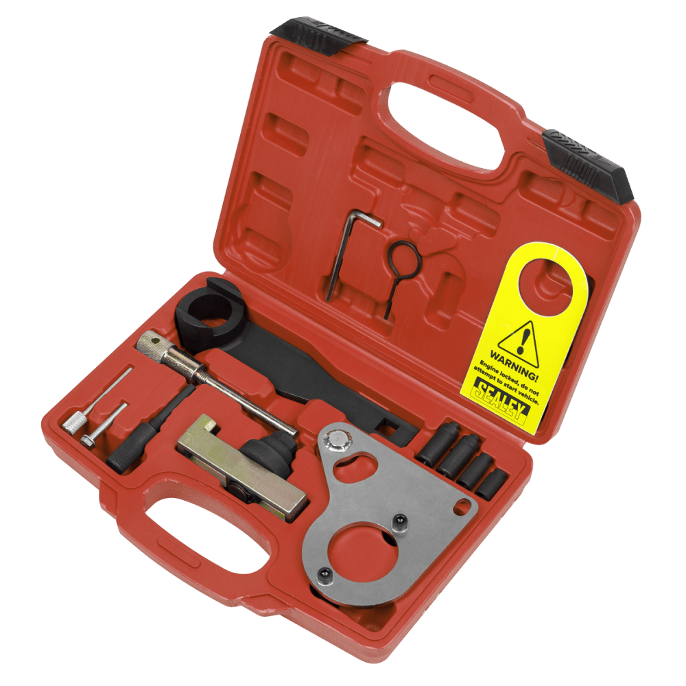 Sealey Diesel Engine Setting/Locking Kit - Renault, Mercedes, Nissan, GM 1.6D, 2.0, 2.3 dCi, CDTi - Chain Drive Model No.-VSE5086A
