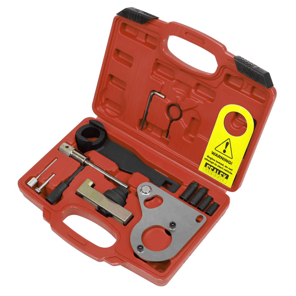 Sealey Diesel Engine Setting/Locking Kit - Renault, Mercedes, Nissan, GM 1.6D, 2.0, 2.3 dCi, CDTi - Chain Drive Model No.-VSE5086A